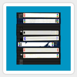 VHS Stack Sticker